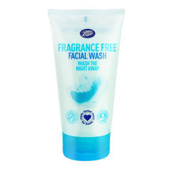Boots Fragrance Free Wash The Night Away Facial Wash, 150ml