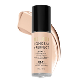 Milani- Conceal + Perfect 2-IN-1 Foundation + Concealer- 01A1 Nude Ivory