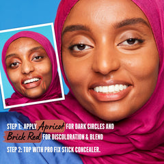 NYX- Pro Fix Stick Correcting Concealer-Apricot