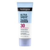 Neutrogena Ultra Sheer Dry-Touch Sunscreen SPF 30 tube on a white background