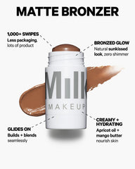 The Icons Set hydrating primer + cream bronzer