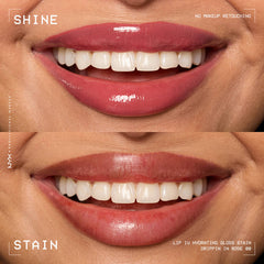 NYX- Lip I.V. Hydrating Lip Gloss Stain- 08 Drippin' In Rose