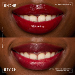 NYX- Lip I.V. Hydrating Lip Gloss Stain- 13 Cranberry Splash