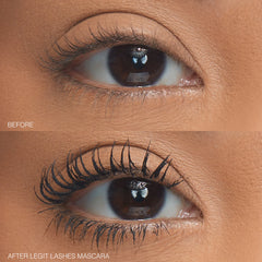 HUDA BEAUTY LEGIT LASHES Double-Ended Volumizing and Lengthening Mascara