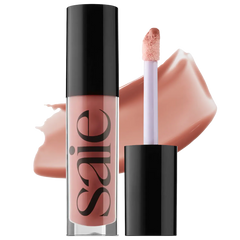 Saie Glossybounce™ High-Shine Hydrating Lip Gloss Oil- Dip