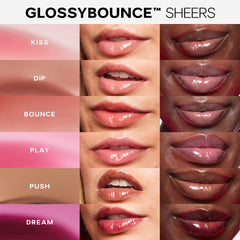 Saie Glossybounce™ High-Shine Hydrating Lip Gloss Oil- Play