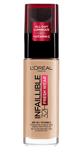 L'Oreal Paris Infallible- 32H Fresh Wear Foundation 125 Natural Beige