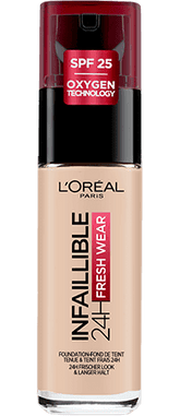 L'Oréal Paris- 24H Fresh Wear Liquid Foundation 15 Porcelain (Uk Variant)