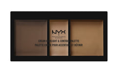 NYX-Cream Highlight & Contour Palette, Deep