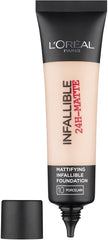 L'Oreal Paris Infallible 24 Hour-Matte Foundation, 10 Porcelain