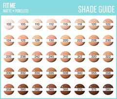 Maybelline-Fit Me Matte & Poreless Foundation 104 Soft Ivory