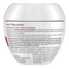Pond's- Rejuveness Anti-Wrinkle Cream Anti-Aging Face Moisturizer With Alpha Hydroxy Acid and Collagen 14.1 oz