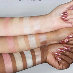 Huda Beauty- 3D Highlighter Palette- Pink Sands