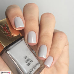 YVES SAINT LAURENT- La Laque Couture Nail Lacquer- 23 Gris Deco