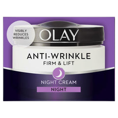 OLAY-ANTI-WRINKLE FIRM AND LIFT NIGHT MOISTURISER