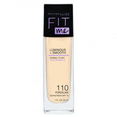 Maybelline- Fit Me Dewy + Smooth Liquid Foundation 110 Porcelain - 30ml (France)