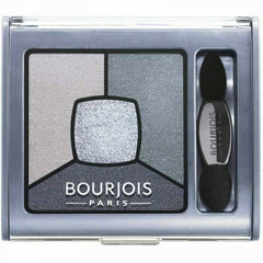 Bourjois-Smoky Stories Quad Eyeshadow Palette - 03 I Love Blue