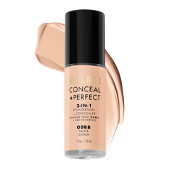 Milani- Conceal + Perfect 2-IN-1 Foundation + Concealer- 00BB Nude