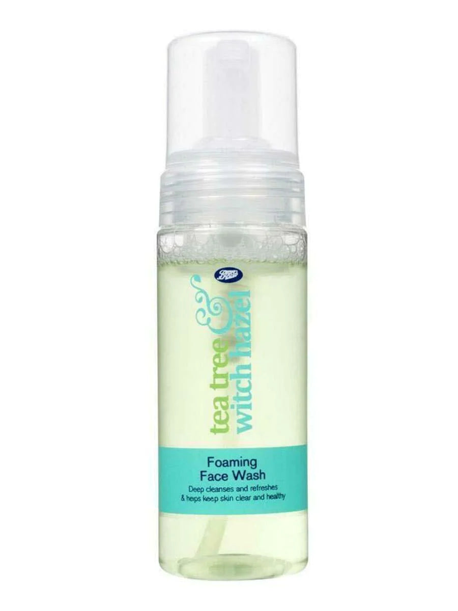 Boots Tea tree Witch Hazel Foaming Face Wash 150ml