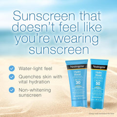 Neutrogena Hydro Boost Water Gel Lotion Sunscreen Spf 50 88 Ml