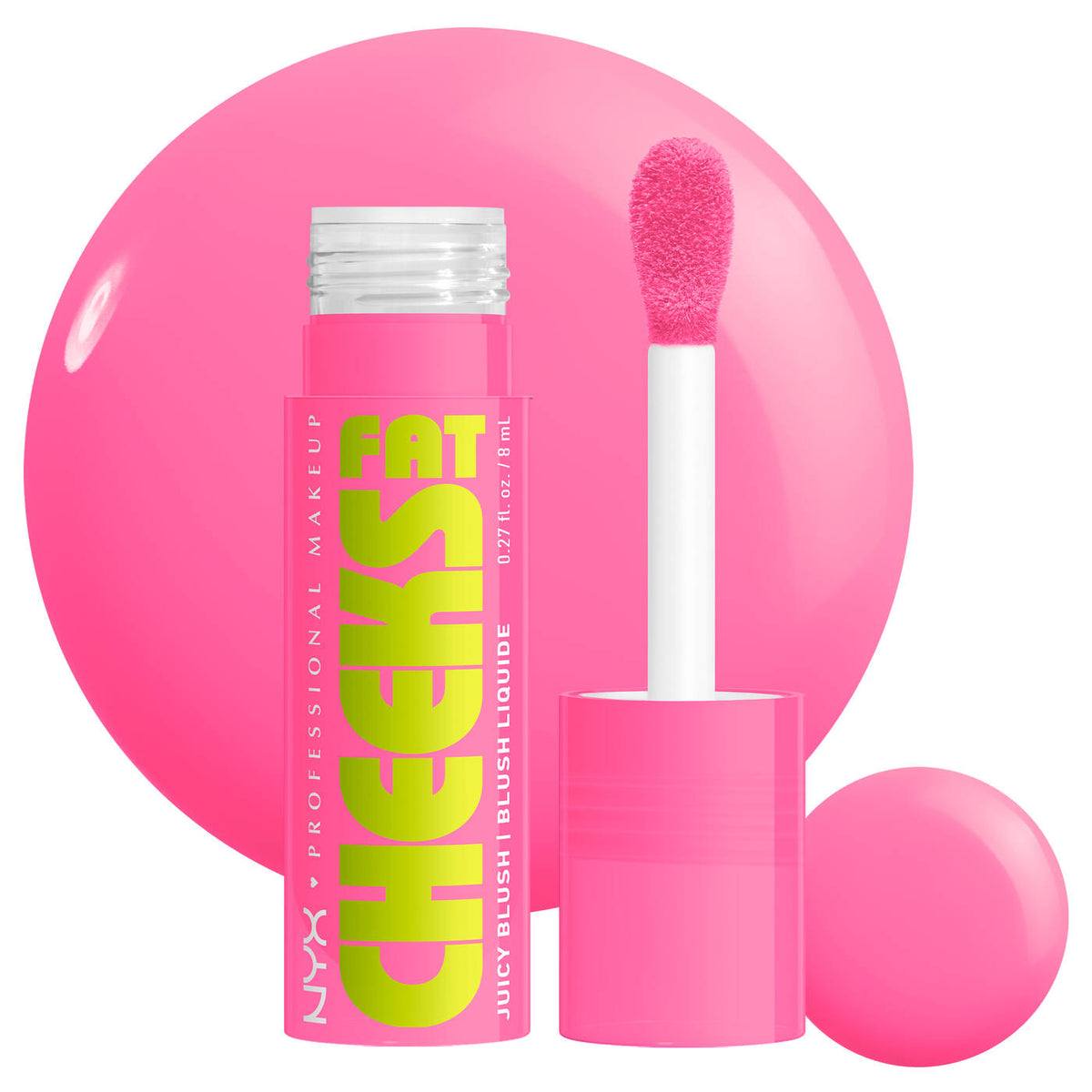 Nyx- Fat Cheeks Juicy Liquid Blush- Dragon Fruit Drip
