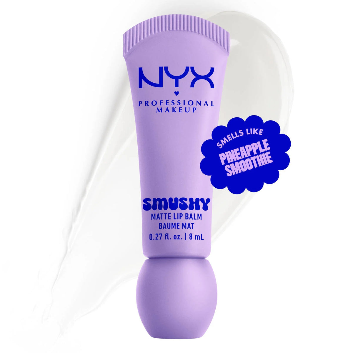 NYX- Smushy Matte Lip Balm- Clear