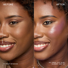 Nyx- Fat Cheeks Juicy Liquid Blush- Blueberry Burst