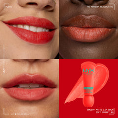 NYX- Smushy Matte Lip Balm- Soft Sorbet