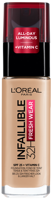 L'Oreal Paris Infallible- 32H Fresh Wear Foundation 145 Beige Rose