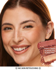 ONE/SIZE - Cheek Clapper 3D Blush Trio Palette - Very That