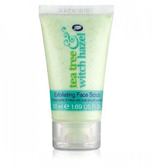 Boots Tea Tree & Witch Hazel Exfoliating Face Scrub 50ml