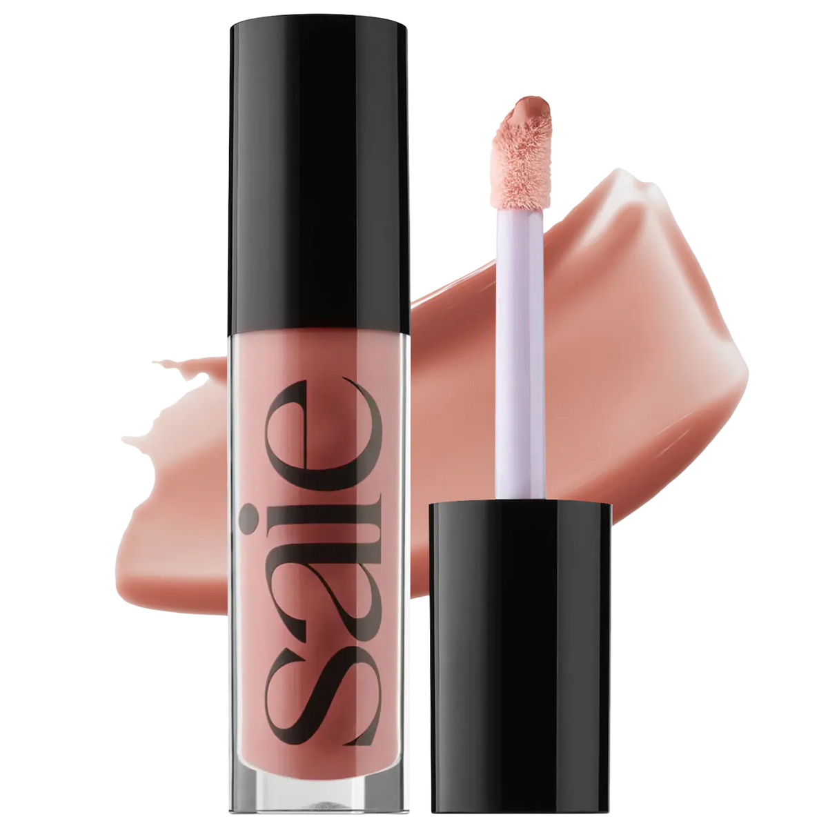 Saie Glossybounce™ High-Shine Hydrating Lip Gloss Oil- Dip