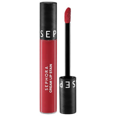 SEPHORA COLLECTION  Cream Lip Stain 10HR Liquid Lipstick- 127 Frozen Pomegranate