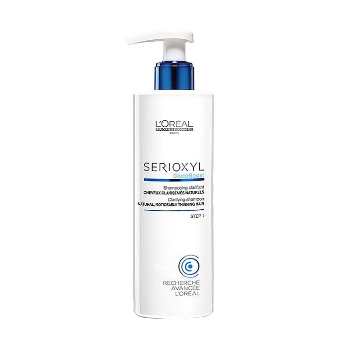 L'oreal Professionnel Serioxyl GlucoBoost Clarifying Shampoo (Natural, Noticeably Thinning Hair)