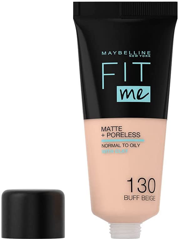 Maybelline- Fit Me Matte & Poreless Face Foundation 130 Buff Beige