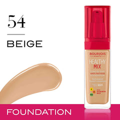 Bourjois- Healthy Mix Anti Fatigue Foundation Beige 54