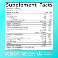 Sugarbear- Hair Vitamins Vegan Gummies - 60 Gummies