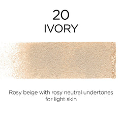 L'Oreal Paris- Infallible Fresh Wear Foundation In A Powder 24H Wear 20 Ivory