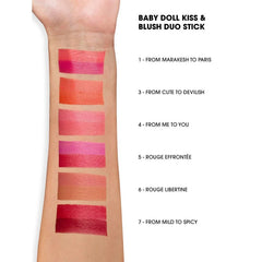 Yves Saint Laurent Baby Doll Kiss & Blush Duo Stick - # 7 From Mild to Spicy
