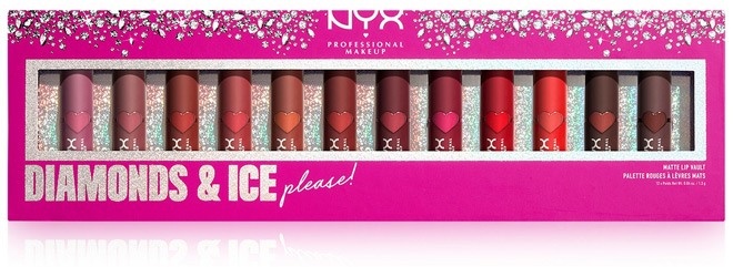 NYX Diamonds & Ice Please Matte Lipstick Vault 12pc