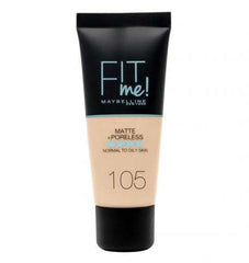 MAYBELLINE- Fit Me Matte & Poreless Foundation - Natural Ivory 105
