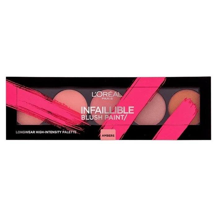 L'Oreal Paris Infallible Paint Blush Palette 02 Ambers