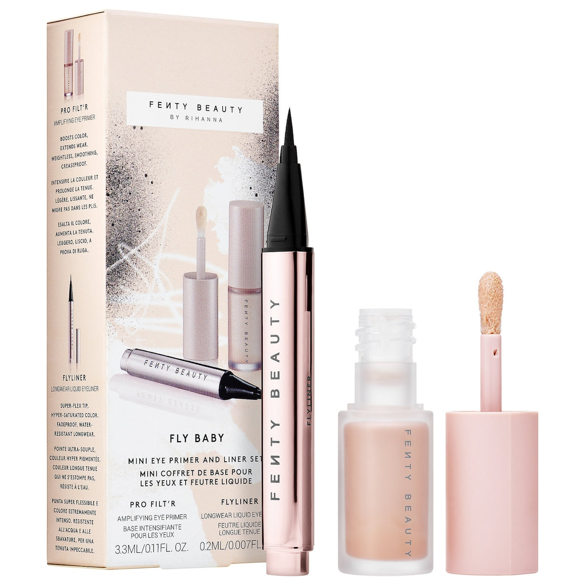 Fenty Beauty by Rihanna- Fly Baby Mini Eye Primer and Liner Set